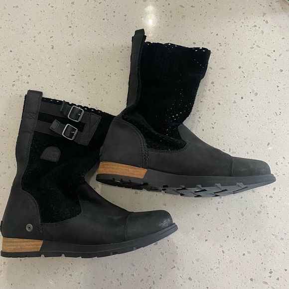 EUC Sorel Major Leather Boots - Picture 3 of 5